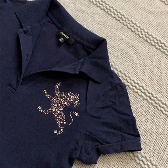 2/$10 🌸Express stretch Polo 🌸 - Picture 4 of 5